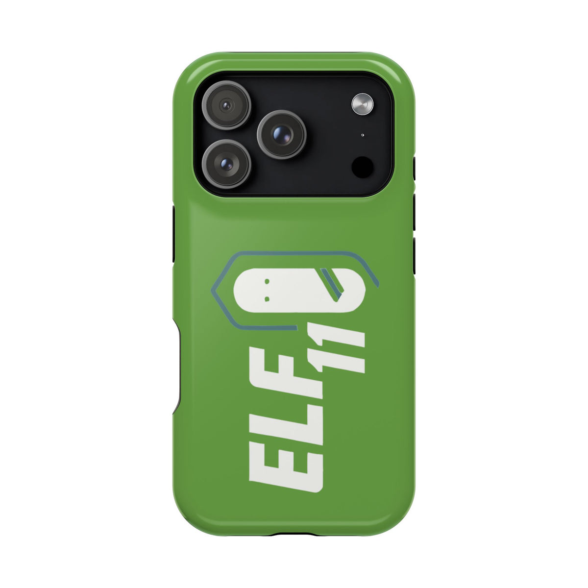 ELF11 Green Impact-Resistant Phone Case — Rugged Shockproof Protective Cover
