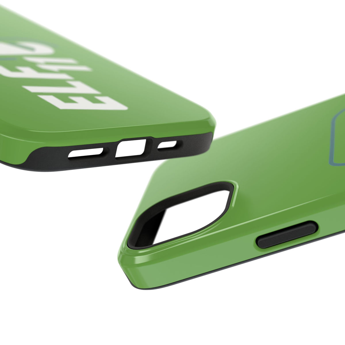ELF11 Green Impact-Resistant Phone Case — Rugged Shockproof Protective Cover