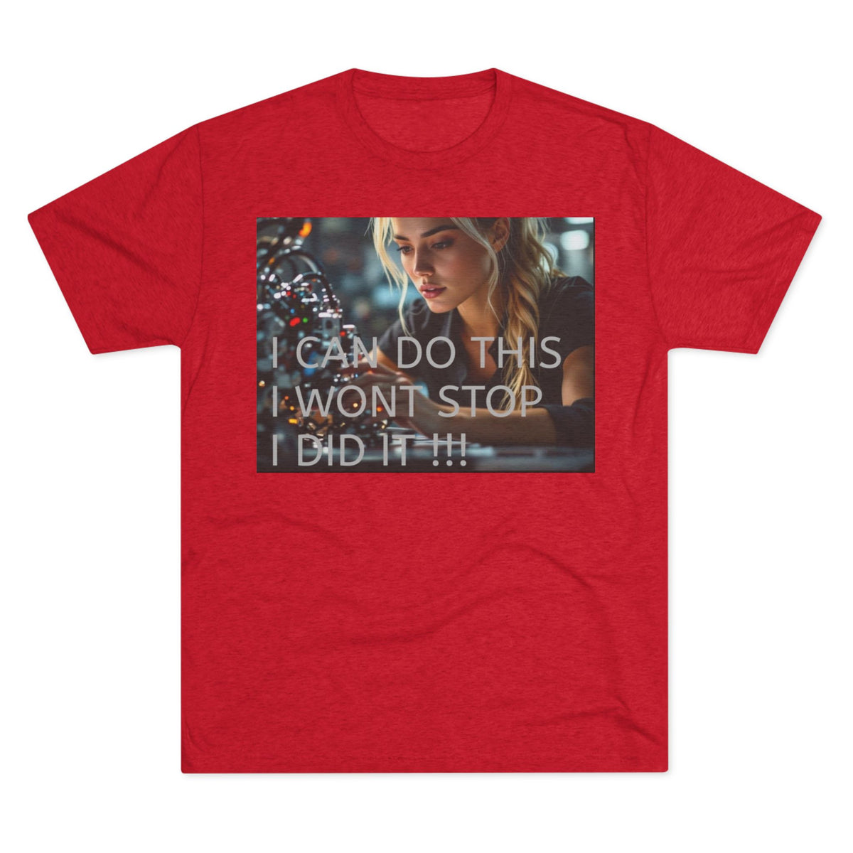 Motivational Unisex Tee - "I Can Do This!" - Inspirational Crew Neck Shirt, Fitness Gift, Everyday Wear, Confidence Booster, Casual Outfit