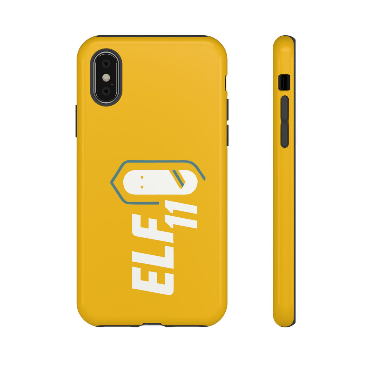 Yellow 'ELF11' Phone Case — Protective Slim Shockproof Cover