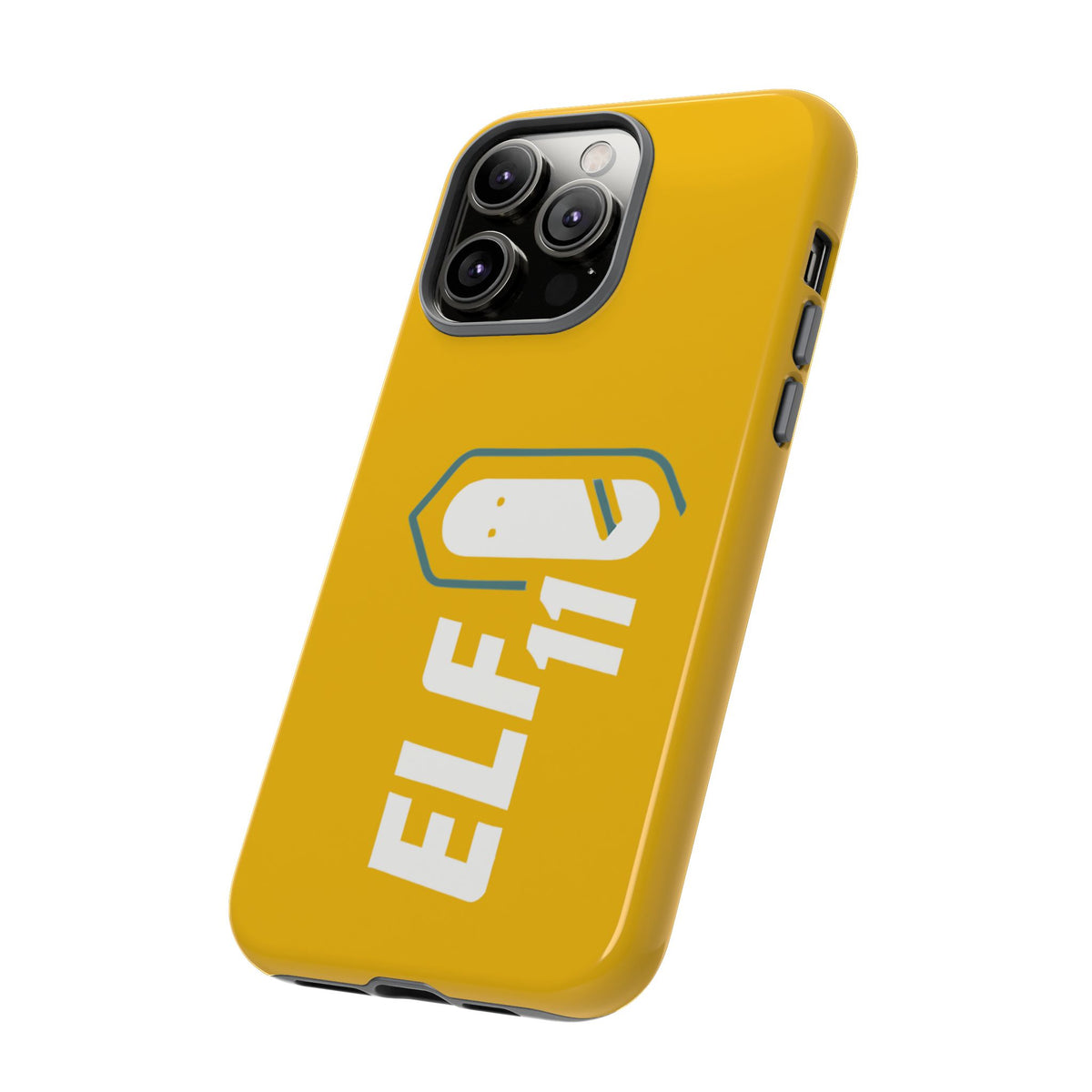 Yellow 'ELF11' Phone Case — Protective Slim Shockproof Cover