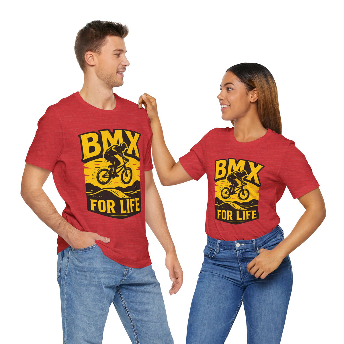 BMX FOR LIFE SHORT SLEVE SHIRT