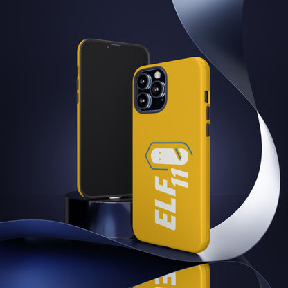 Yellow 'ELF11' Phone Case — Protective Slim Shockproof Cover