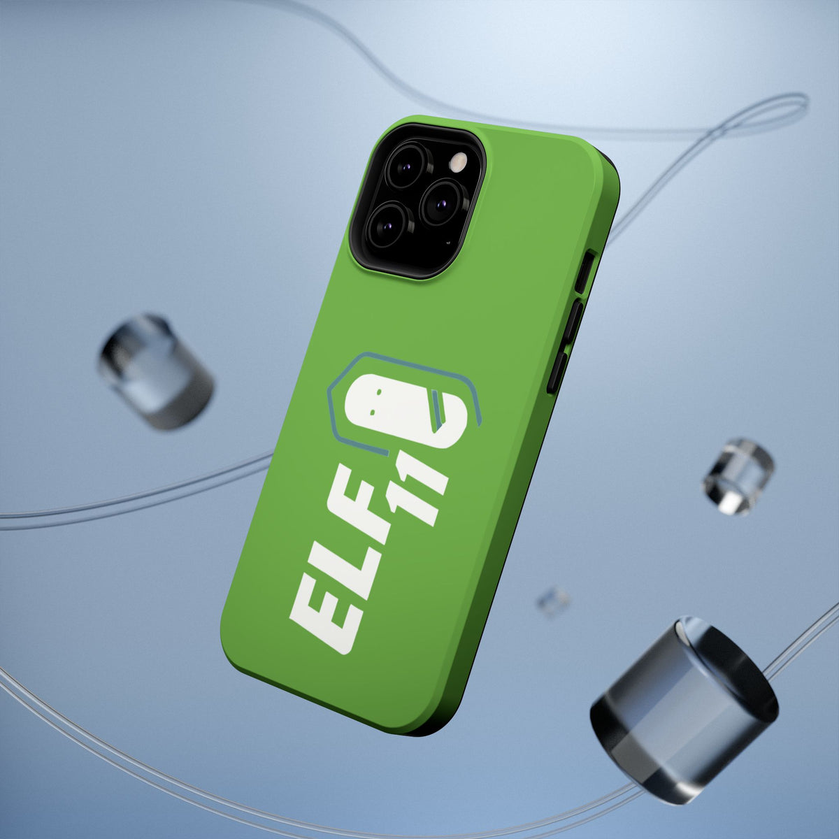ELF11 Green Impact-Resistant Phone Case — Rugged Shockproof Protective Cover
