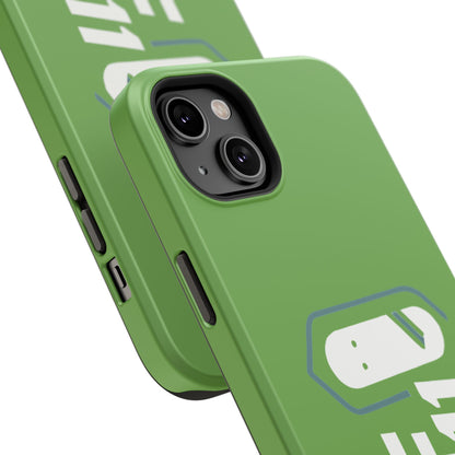 ELF11 Green Impact-Resistant Phone Case — Rugged Shockproof Protective Cover