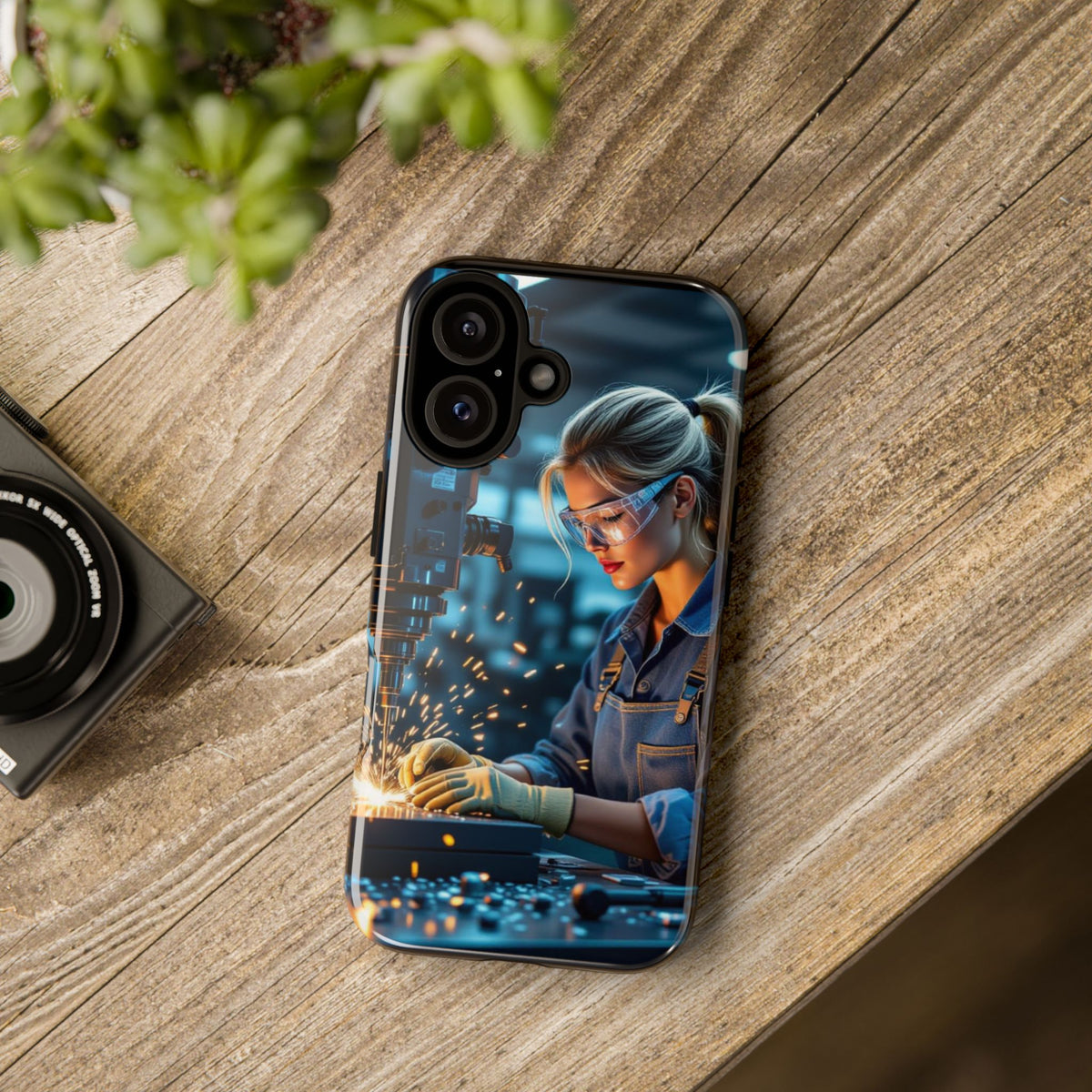 stay strong work environment cell phone case