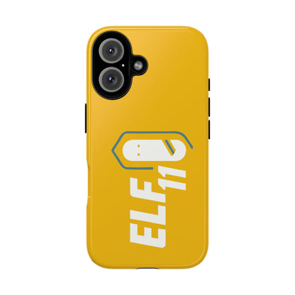 Yellow 'ELF11' Phone Case — Protective Slim Shockproof Cover