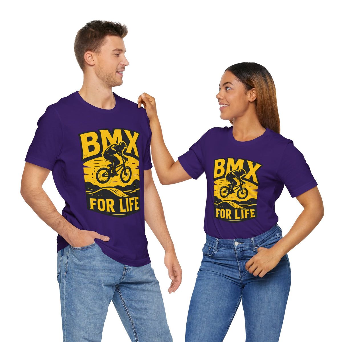 BMX FOR LIFE SHORT SLEVE SHIRT