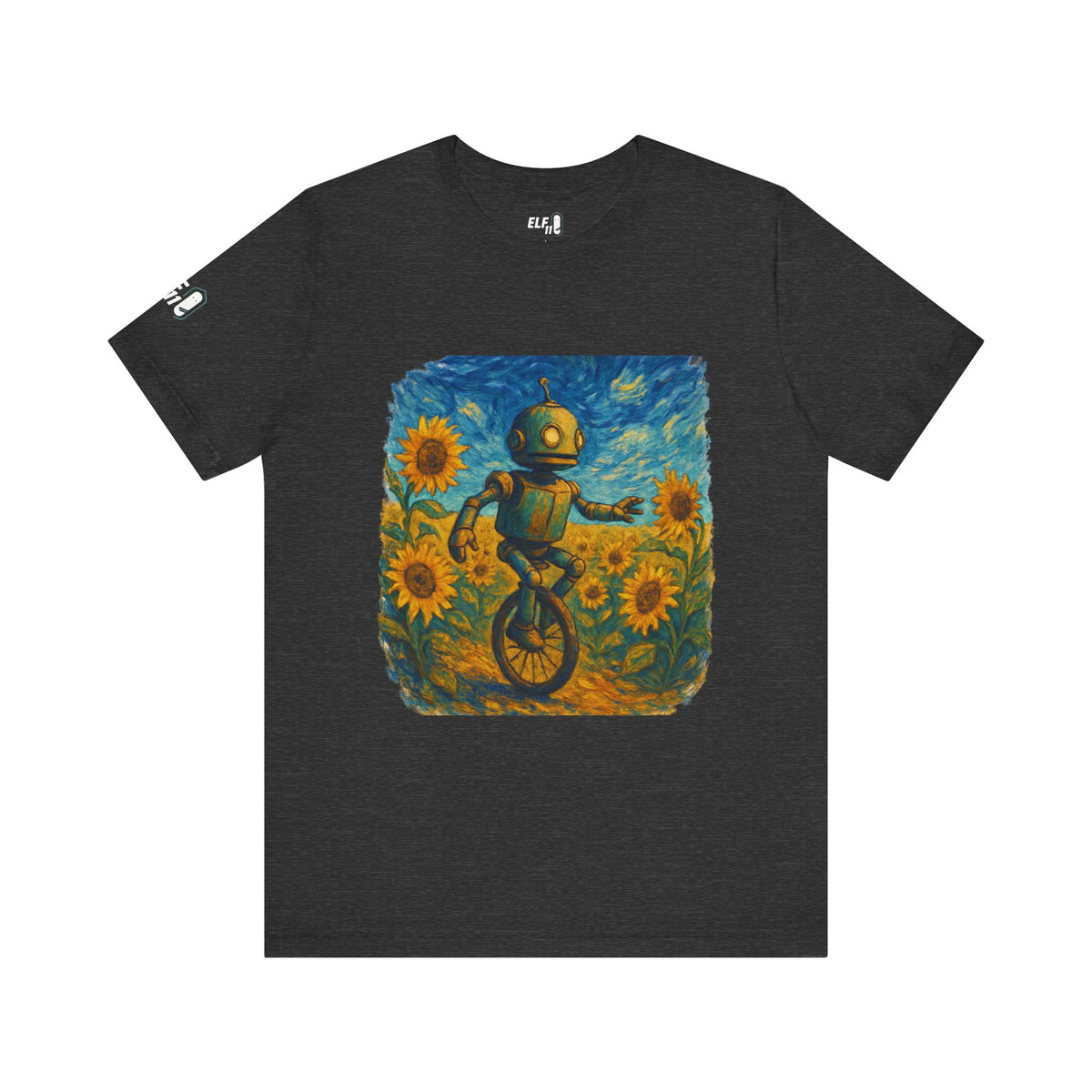 Robot Unicycle Tee