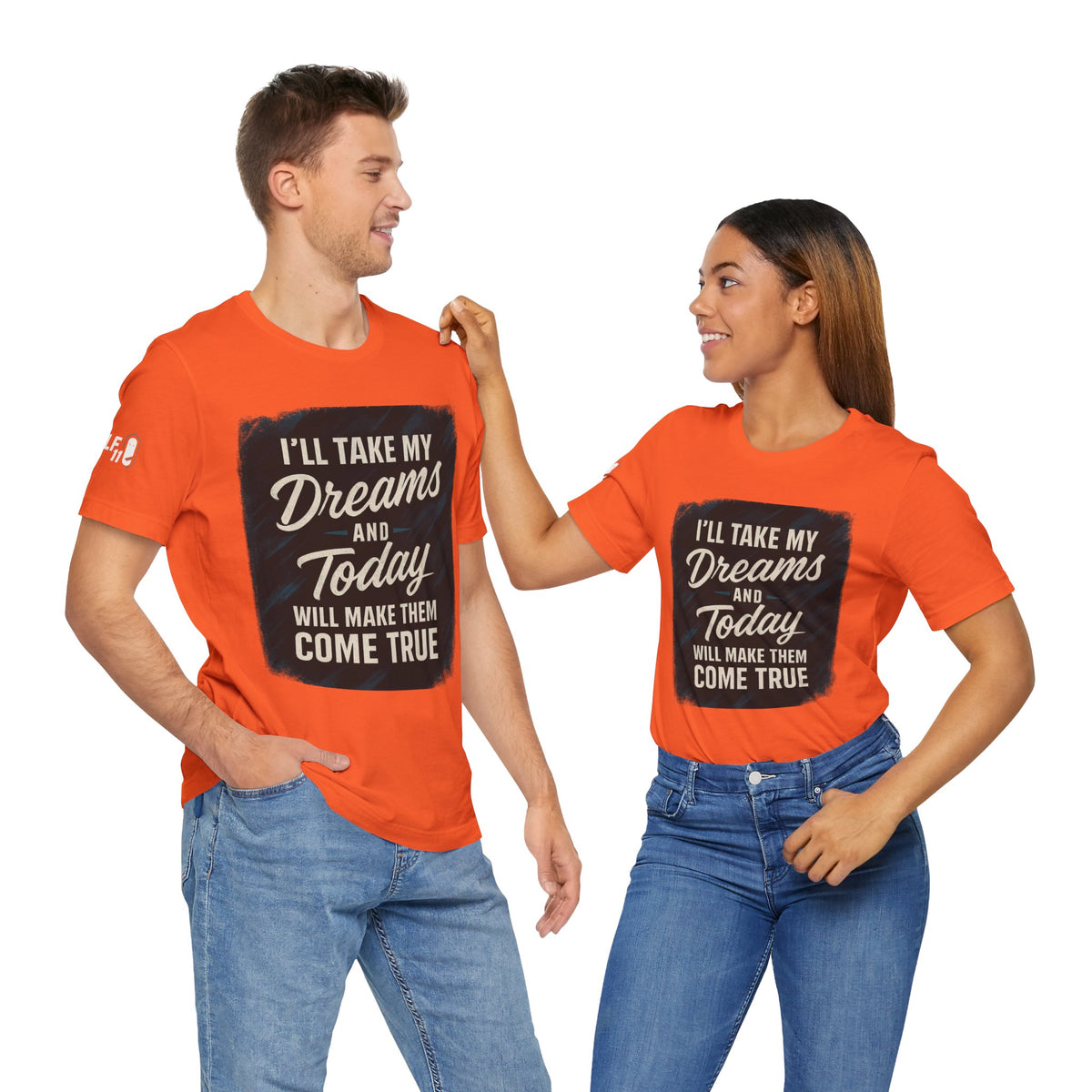 motivation t shirt modern dreams come true