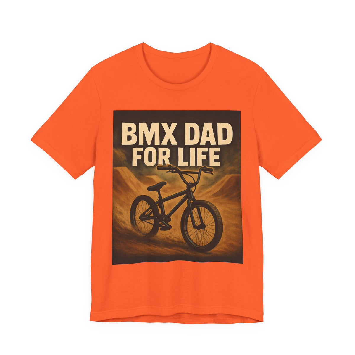 BMX Dad T-Shirt, Unisex Jersey Short Sleeve Tee, Gift for Cycling Enthusiasts, Father's Day, Dad Gear, Casual Wear