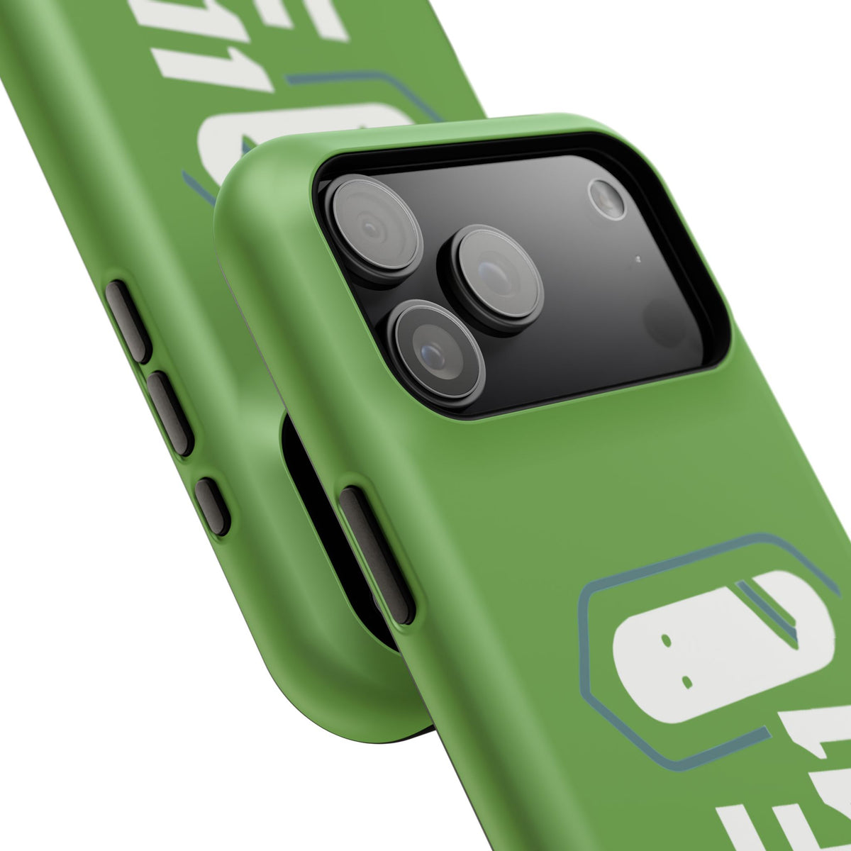 ELF11 Green Impact-Resistant Phone Case — Rugged Shockproof Protective Cover
