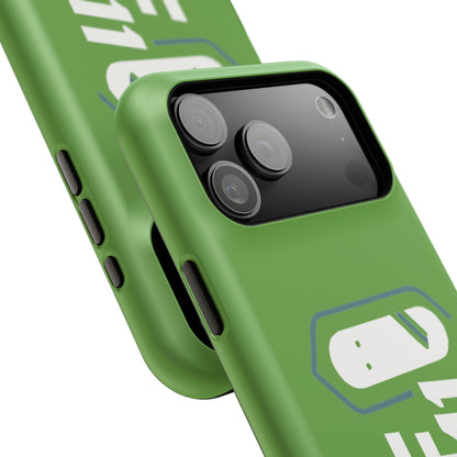 ELF11 Green Impact-Resistant Phone Case — Rugged Shockproof Protective Cover