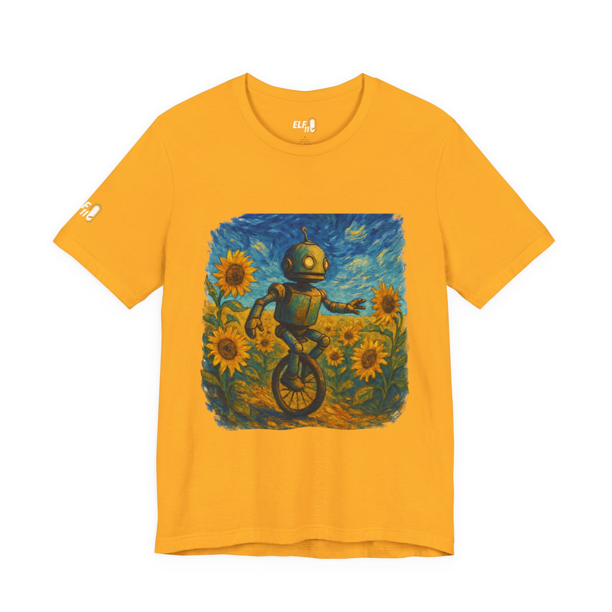 Robot Unicycle Tee