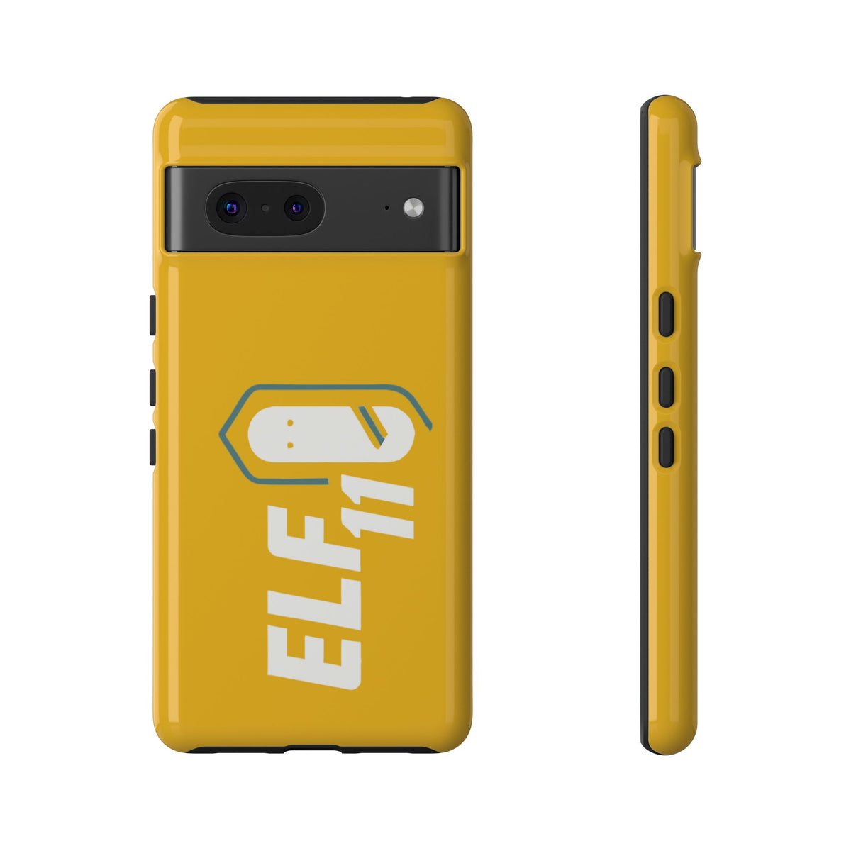 Yellow 'ELF11' Phone Case — Protective Slim Shockproof Cover