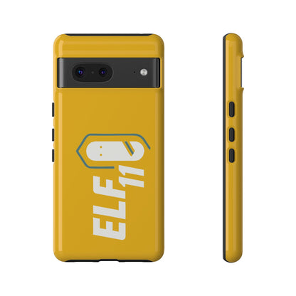 Yellow 'ELF11' Phone Case — Protective Slim Shockproof Cover