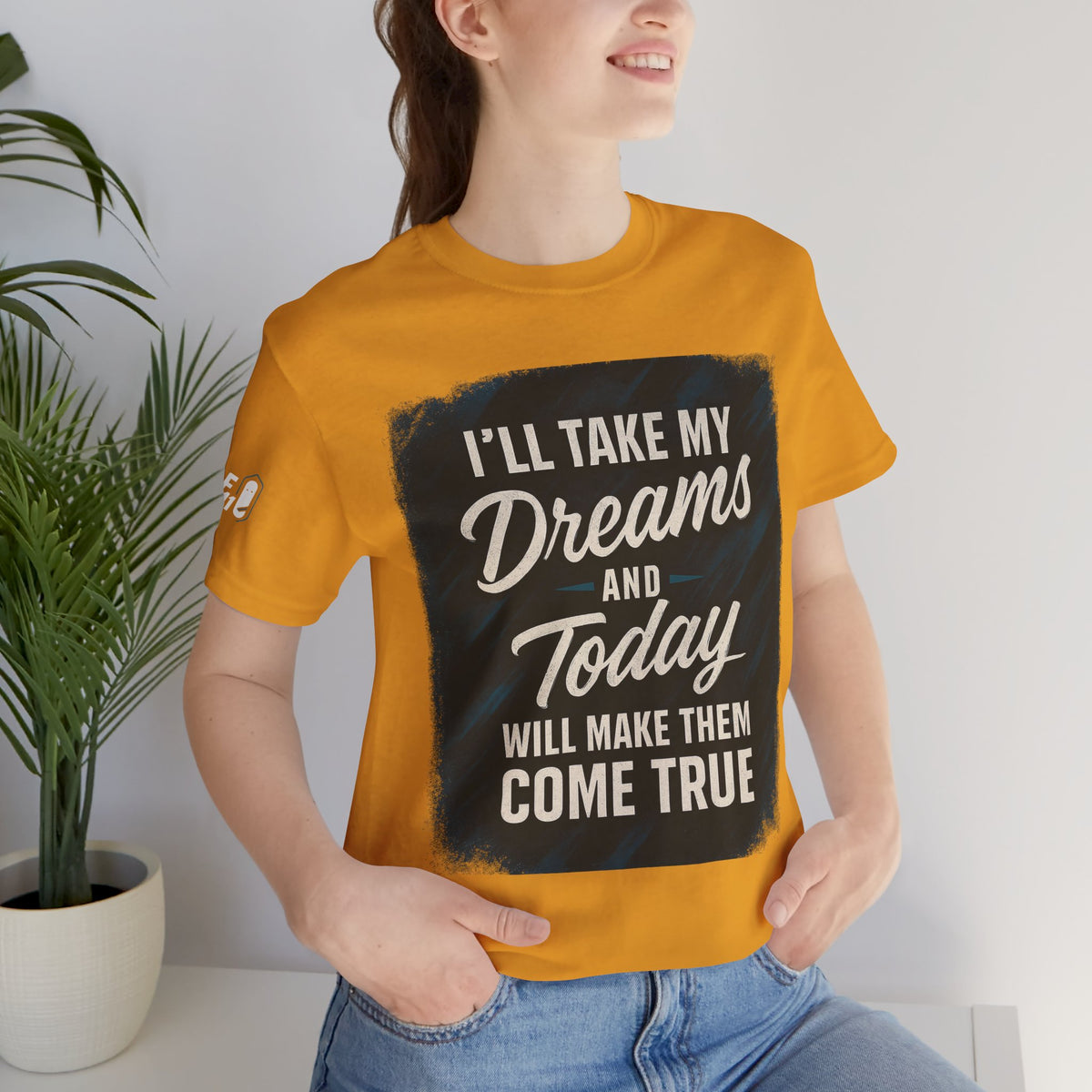 motivation t shirt modern dreams come true
