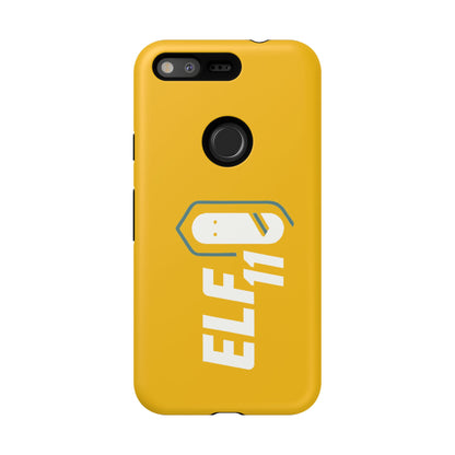 Yellow 'ELF11' Phone Case — Protective Slim Shockproof Cover