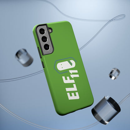 ELF11 Green Impact-Resistant Phone Case — Rugged Shockproof Protective Cover