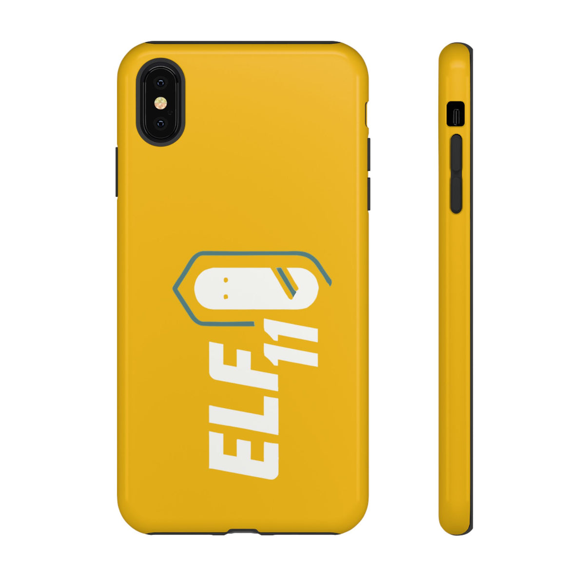 Yellow 'ELF11' Phone Case — Protective Slim Shockproof Cover