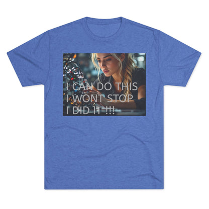 Motivational Unisex Tee - "I Can Do This!" - Inspirational Crew Neck Shirt, Fitness Gift, Everyday Wear, Confidence Booster, Casual Outfit