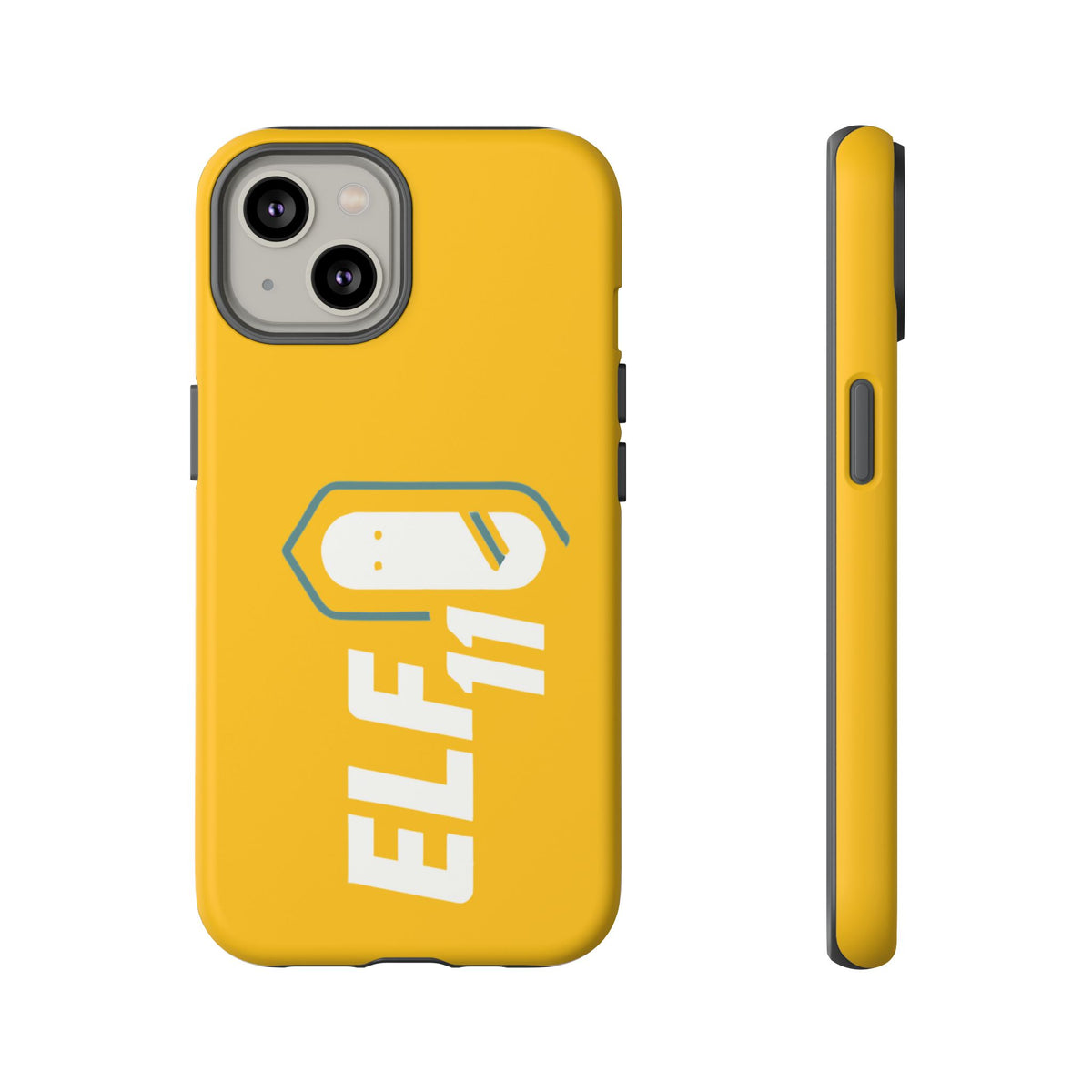 Yellow 'ELF11' Phone Case — Protective Slim Shockproof Cover