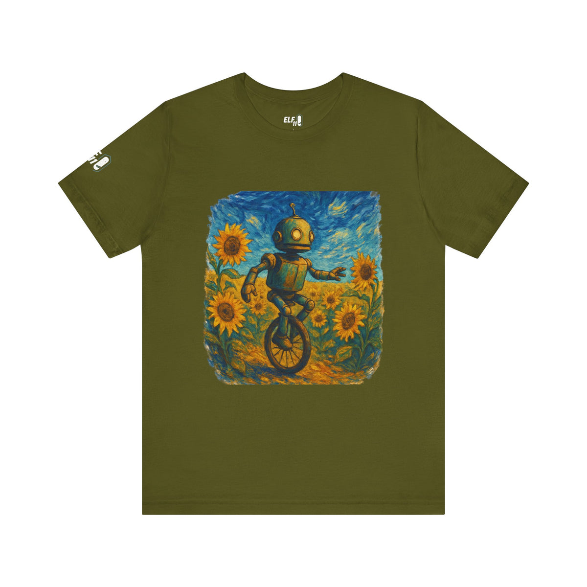 Robot Unicycle Tee