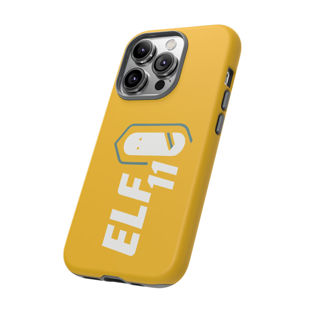 Yellow 'ELF11' Phone Case — Protective Slim Shockproof Cover