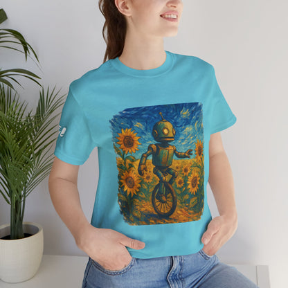 Robot Unicycle Tee
