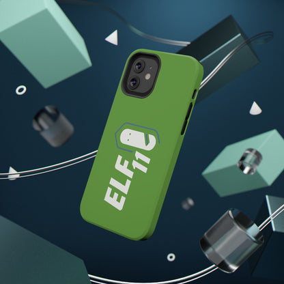 ELF11 Green Impact-Resistant Phone Case — Rugged Shockproof Protective Cover