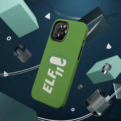 ELF11 Green Impact-Resistant Phone Case — Rugged Shockproof Protective Cover