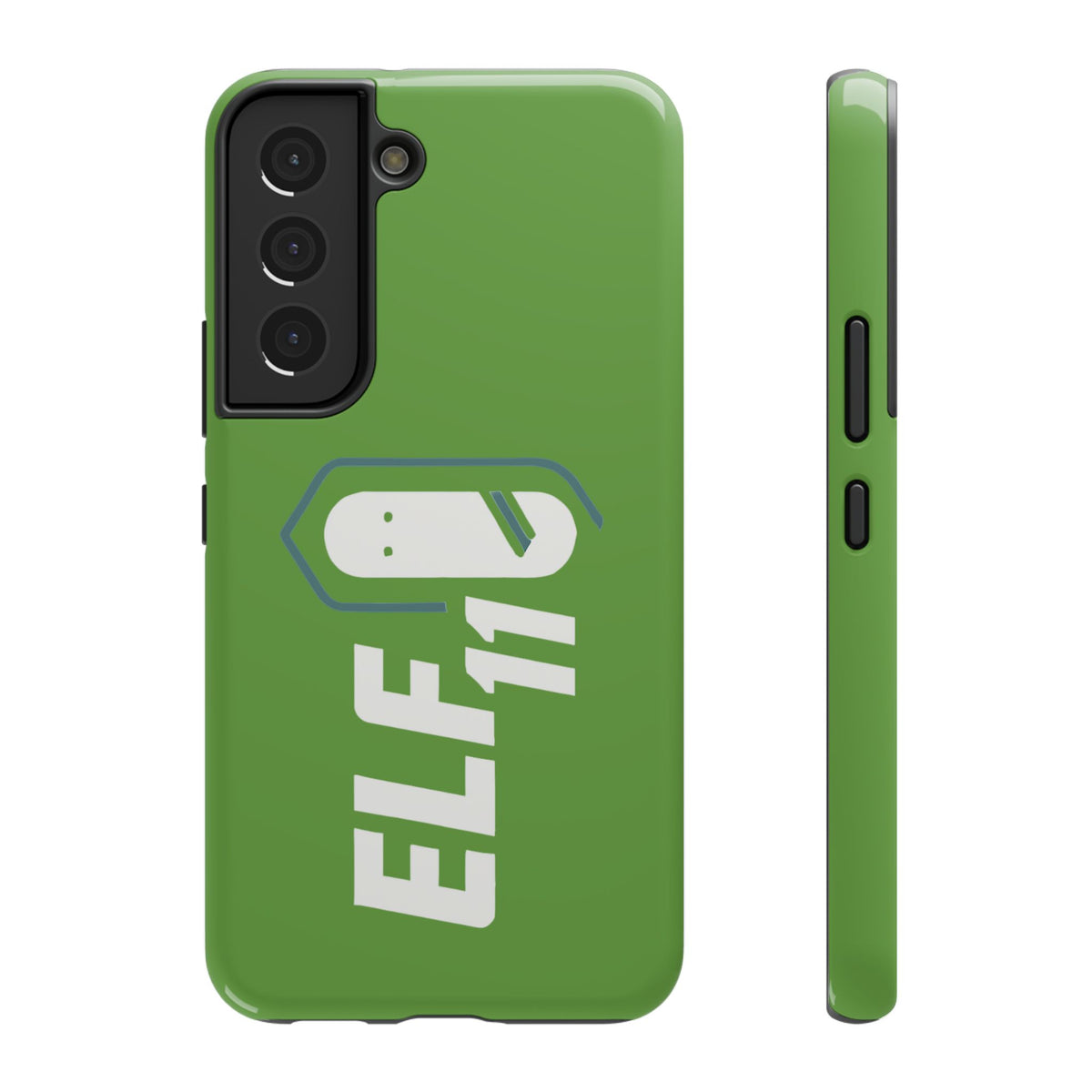 ELF11 Green Impact-Resistant Phone Case — Rugged Shockproof Protective Cover